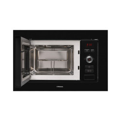Hansa AMM20BESH ugradbena mikrovalna pećnica AMG20BFH, 20 litara, Grill, crna
