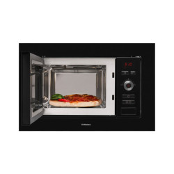 Hansa AMM20BESH ugradbena mikrovalna pećnica AMG20BFH, 20 litara, Grill, crna