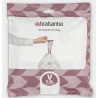 BRABANTIA 100253 vrećice oznaka V, za kante od 2-3 litara, 40 komada