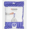 BRABANTIA 138164 vrećice oznaka D, za kante od 15-20 litara, 40 komada