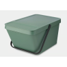 BRABANTIA 277740 Sort & Go, 20 litara, kanta za otpad, jela zelena