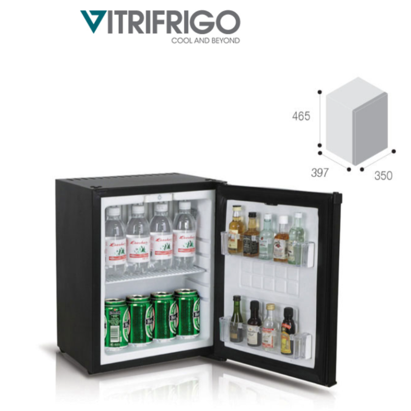 VITRIFRIGO HC 25 Apsorpcijski minibar, puna vrata, 25 litara, 220 V
