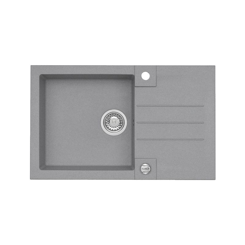 ALVEUS Rock 130 , sudoper granital, za element od 60  cm širine, concrete G81