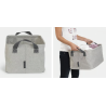 BRABANTIA 105685 sklopiva košara za rublje/igračke, 30 litara, siva