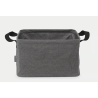 BRABANTIA 232701 sklopiva košara za rublje/igračke, 30 litara, pepper crna