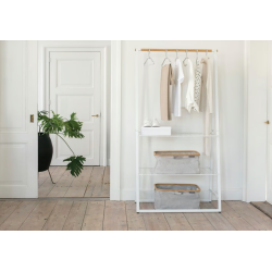 BRABANTIA 118180 sklopiva košara za rublje/igračke, 40 litara, siva