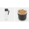 BRABANTIA 206740 set posuda za doručak, ručak, tamno sivi