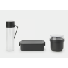 BRABANTIA 206740 set posuda za doručak, ručak, tamno sivi