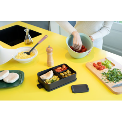 BRABANTIA 203480 make & take ,set posuda za doručak, ručak, tamno sivi