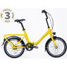 ROG PONY CLASSIC 3 bicikl, žuti ,3 brzine, gepek