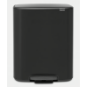 BRABANTIA 211362 Bo Pedal Bin 60 litara, kanta za otpad, matt crna