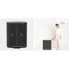BRABANTIA 211508 Bo Pedal Bin 2 x 30 litara, kanta za otpad, matt crna