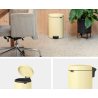 BRABANTIA 233807 Pedal Bin Newicon, 12 litara, kanta za otpad, mellow žuta