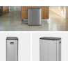 BRABANTIA 223082 Bo Touch Bin 60 litara, kanta za otpad, matt inox fingerprint proof, nema otisaka prstiju