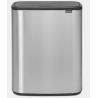 BRABANTIA 223082 Bo Touch Bin 60 litara, kanta za otpad, matt inox fingerprint proof, nema otisaka prstiju