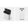 BRABANTIA 221408 Bo Touch Bin 2 x 30 litara, kanta za otpad, bijela