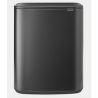 BRABANTIA 233609 Bo Touch Bin 2 x 30 litara, kanta za otpad, confident siva