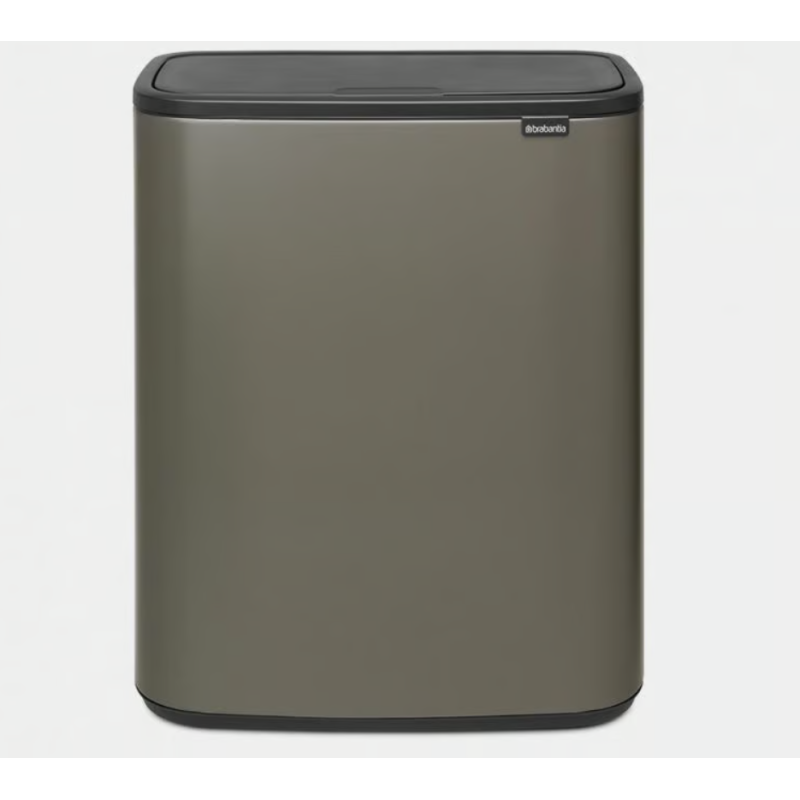 BRABANTIA 221521 Bo Touch Bin 2 x 30 litara, kanta za otpad, platinum