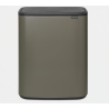 BRABANTIA 221521 Bo Touch Bin 2 x 30 litara, kanta za otpad, platinum