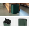 BRABANTIA 304224 Bo Touch Bin 2 x 30 litara, kanta za otpad, pine zelena