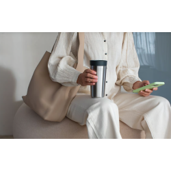 BRABANTIA 228681 termos čaša toplo/hladno, 0.36 litara, tamno siva