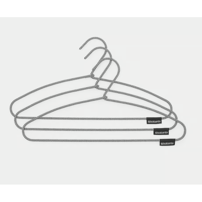 BRABANTIA 149269 set od 3 mekanih vješalica za odjeću