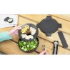 BRABANTIA 206344 Make & Take posuda za salatu i hranu, 1.3 litre, tamno siva