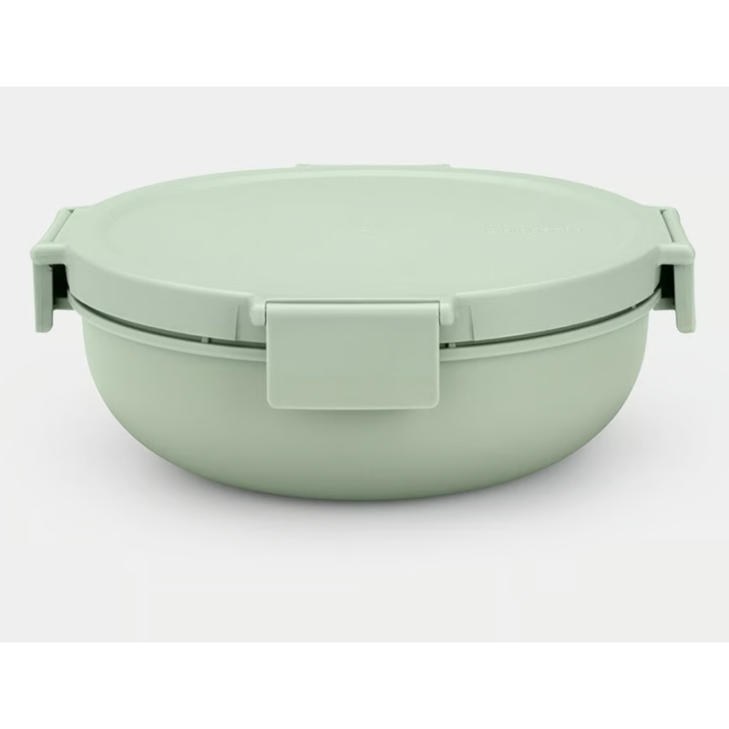 BRABANTIA 206382 Make & Take posuda za salatu i hranu, 1.3 litre, jade zelena