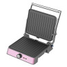 Westinghouse Retro Pink, preklopni toster/roštilj, 2200 W