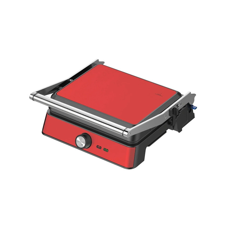 Westinghouse Retro Red, preklopni toster/roštilj, 2200 W