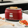 Westinghouse Retro Red 2 Slicer toster, 815 W