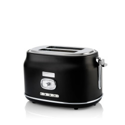 Westinghouse Retro Black 2 Slicer toster, 815 W