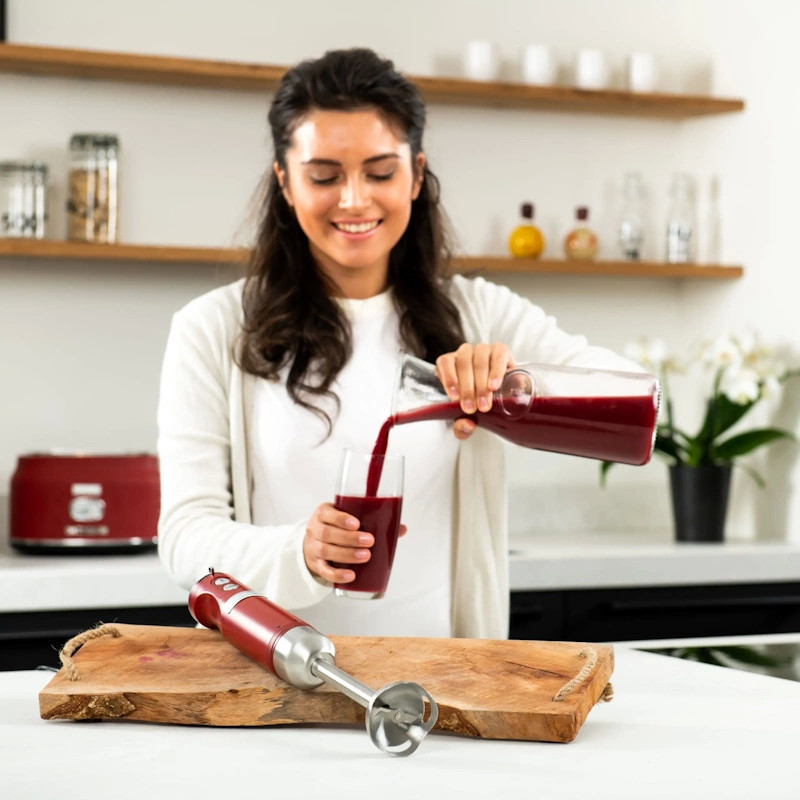 Westinghouse Retro Red ručni blender/mikser, 600 W