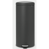 BRABANTIA 114663 Pedal Bin Newicon, 30 litara, kanta za otpad, mineral infinite siva