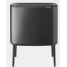 BRABANTIA 233562 Bo Touch Bin 36 litara, kanta za otpad, confident siva