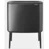 BRABANTIA 233548 Bo Touch Bin 11+23 litara, kanta za otpad, confident siva