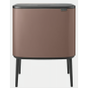 BRABANTIA 234064 Bo Touch Bin 11+23 litara, kanta za otpad, satin taupe