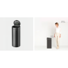 BRABANTIA 236266 Touch Bin New, 30 litara, kanta za otpad, confident siva