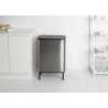 BRABANTIA 130649 Bo Touch Bin Hi 2 x 30 litara, kanta za otpad, matt inox fingerprint proof, bez otisaka prstiju