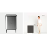 BRABANTIA 130649 Bo Touch Bin Hi 2 x 30 litara, kanta za otpad, matt inox fingerprint proof, bez otisaka prstiju