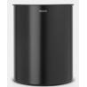 BRABANTIA 181443 Waste Paper Bin 15 litara, kanta za papir/otpad, matt crna