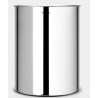 BRABANTIA 181467 Waste Paper Bin 15 litara, kanta za papir/otpad, brilliant inox