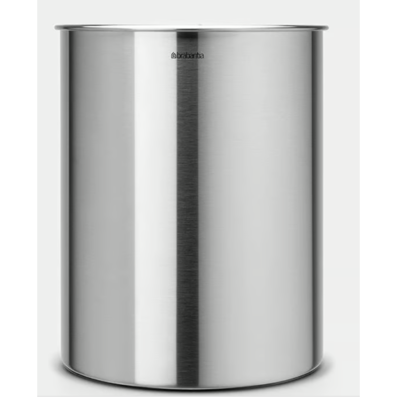 BRABANTIA 313387 Waste Paper Bin 15 litara, kanta za papir/otpad, matt inox