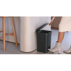 BRABANTIA 800467 , kanta za otpad, 16 litara, tamno siva