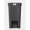 BRABANTIA 800467 , kanta za otpad, 16 litara, tamno siva
