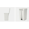 BRABANTIA 800443 , kanta za otpad, 16 litara, svijetlo siva