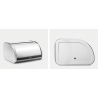 BRABANTIA 348907 Roll Top Bread Bin Medium, kutija za kruh, peciva, muffine, mat inox
