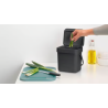 BRABANTIA 209888 Sort & Go , kanta za otpad, 3 litre, siva