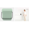 BRABANTIA 211683 Sort & Go , kanta za otpad, 3 litre, jade zelena