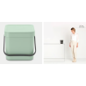 BRABANTIA 211768 Sort & Go , kanta za otpad, 6 litara, jade zelena